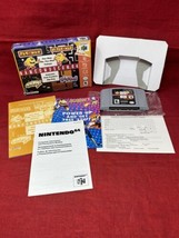 NAMCO Museum 64 Nintendo 64 N64 Pac Man Video Game CID Manual Registration Box - £39.52 GBP