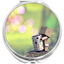 Cute Robot Compact with Mirrors - Perfect for your Pocket or Purse - $11.76