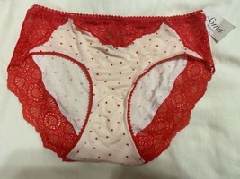SOMA EMBRACEABLE  LACE  Geo Boy Short   Hipster Panty S - $12.86