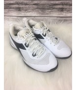 Diadora Women`s Speed Blushield 4 Clay Tennis Shoes White and Black  8.5 W - $621.14 MXN