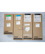 4 New OEM Epson SureColor-P9000,7000,8000,6000 G,C,PBK Inks T834B,T8041,... - £296.47 GBP