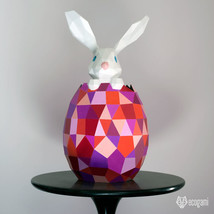 Easter bunny papercraft template - £7.98 GBP