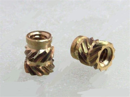 3000pcs ITB-0518 Molded-In Threaded Inserts Brass Knukles Thru-Threaded Nuts PCB image 2