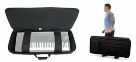Rockville 61 Key Padded Rigid Durable Keyboard Gig Bag Case For KORG M1 - £114.95 GBP