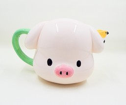 Sanrio Pippo Pig Coffee Tea Hot Cocoa Mug With Bird Creamer 1996 - $59.99