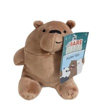 We Bare Bears Plush Grizzly Cartoon Network Warner Bros Toy Factory 2019 7” - $14.68