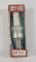 W) Vintage Champion Spark Plug UN-12Y Vintage Old Stock - $5.93