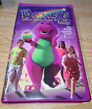 VHS Barney - Barneys Great Adventure: The Movie (VHS, 2002, Clamshell) - £11.05 GBP