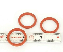 LOT OF 3 NEW FEDEGARI PP600062 SILICONE GASKETS 7/8&#39;&#39; IN. ID 1-1/8&#39;&#39; IN. OD - $29.95