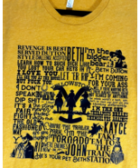 Canvas by Bella+Canvas Yellowstone TV Series Key Words Tee Shirt Men&#39;s s... - $28.22 CAD