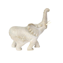 Hand Carved Heavyweight Elephant Kenya - $22.77