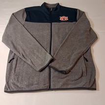 Colosseum Auburn Tigers Men&#39;s Blue &amp; Gray Full Zip Sweatshirt Jacket Siz... - $254.98 MXN