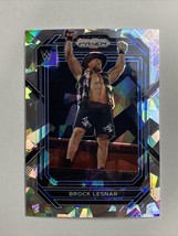 Brock Lesnar 2023 Panini Prizm WWE Smack Down Silver Cracked Ice SP #151 - £4.91 GBP