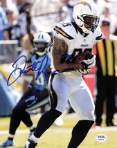 DANTE ROSARIO Signed 8x10 photo PSA/DNA San Diego Chargers Autographed - £27.52 GBP