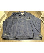 3XL Denim Jacket, Dark Wash, Vintage Original Supreme DADA, Full Zip - $65.00