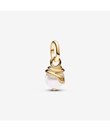 14K Gold-Plated ME Snake Mini Dangle with White Pearl 763375C01 - $11.00