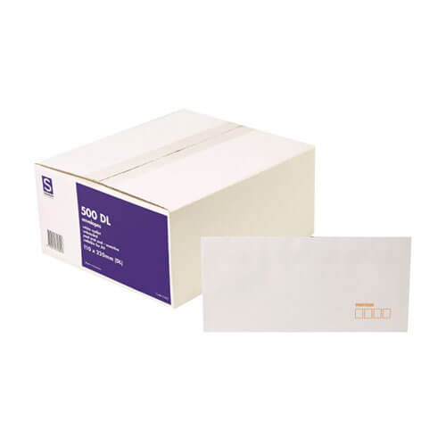 Stat Peel and Seal Envelope DL (500pk) - No Window - $42.75