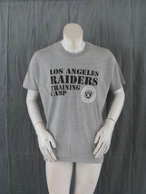 Los Angeles Raider Shirt (VTG) - Training Camp Type Set Graphic - Men&#39;s XL - £58.99 GBP
