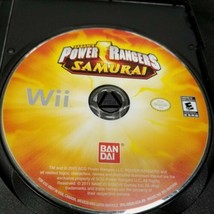  Power Rangers Samurai Nintendo Wii Generic Case no cover - $11.87