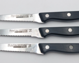 Ronco Showtime Six Star #14 Set of 3 Steak Knife Stainless Steel 5&quot; Blade - $28.53