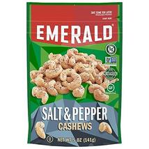 Emerald Salt &amp; Pepper Cashews - 5 Oz. (4 Pack) - £53.15 GBP