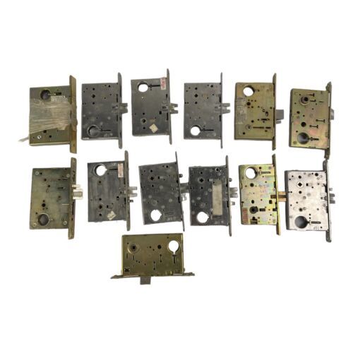 LOT of 13: Assorted Mortise passage lock body. Body only - $98.99