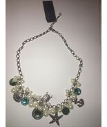 Vineyard Haven Silver Tone Nautical Beach Charm Necklace 18” + 3” Extend... - $1,246.80 MXN