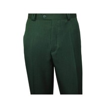 Men 2pc Walking Leisure Suit Short Sleeves By DREAMS 256-24 Hunter Green image 10