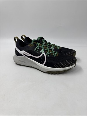 Nike React Pegasus Trail Shoes 4 Black/White-Oliver DJ6158-006 Men’s Siz... - $116.99