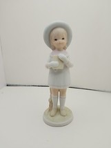 Vtg 1982 Lefton Geo Z Christopher Collection Thanks Unto The Lord 03230 Figurine - £11.47 GBP