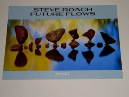 Steve Roach Future Flows Promotional Card Vintage 2013 John Diliberto Biography - £15.63 GBP