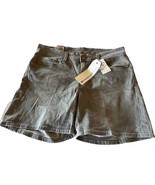 Levi&#39;s Jean Shorts Men&#39;s Size 31 Gray Mid Length Denim Chino Short cotto... - $47.39 CAD