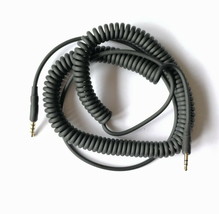 10ft Coiled Spring Audio Cable For JBL Synchros E65BT E50BT E55BT E30 headphones - £8.94 GBP