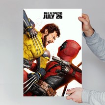 Deadpool & Wolverine Movie Poster Ryan Reynolds 2024 Film Wall Art Room Decor - $11.38+