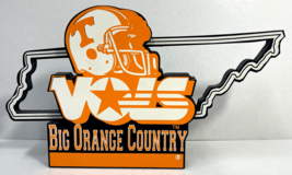 Tennessee Volunteers Big Orange Licensed Shelia's Ncaa Football Wood PLAQUE/SIGN - $24.99