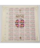 *R) 1992 USPS Elvis Presley 29 Cent Commemorative Stamps Saver Sleeve Sh... - $19.79
