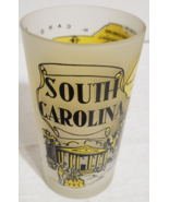 Vtg South Carolina 5&quot; Souvenir Glass Tumbler Hazel-Atlas 50&#39;s 60&#39;s Anteb... - $14.55