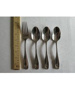 Mixed Lot Oneida VOSS Glossy 3x Soup Spoon 7&quot; Dinner Fork 8&quot; Stainless F... - $241.84 MXN