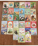 Lot Of 33 LITTLE GOLDEN BOOKS Various Titles 1950-90 - £23.74 GBP