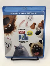 The Secret Life Of Pets Blu-ray 2 Disk Set No Digital Code - £4.63 GBP