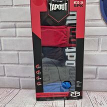 Tapout 5-Pair Men's Core Boxer Briefs, Wide Waistband, 4way Stretch ~ M ... - $21.80