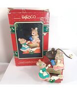 Enesco Good Grounds For Friendship mouse Coffee Mill Christmas ornament ... - $390.03 MXN