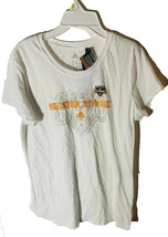 Adidas Mujer Houston Dinamo Dibujos Camiseta Xgrande Blanco - £11.83 GBP