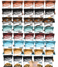 Classic Cookie Delicious Soft Baked Cookies Variety Pack of 40, 8 flavors - £52.15 GBP
