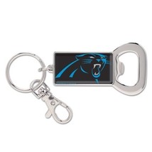Carolina Panthers Key Ring Bottle Opener Rectangle - $660.98 MXN