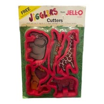 Vintage Jello Jigglers Safari Zoo  Animal Cutters Unopened In Packaging - $6.43