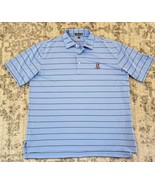 Peter Millar Summer Comfort Polo Shirt Mens Large Country Club of Maryla... - £18.59 GBP