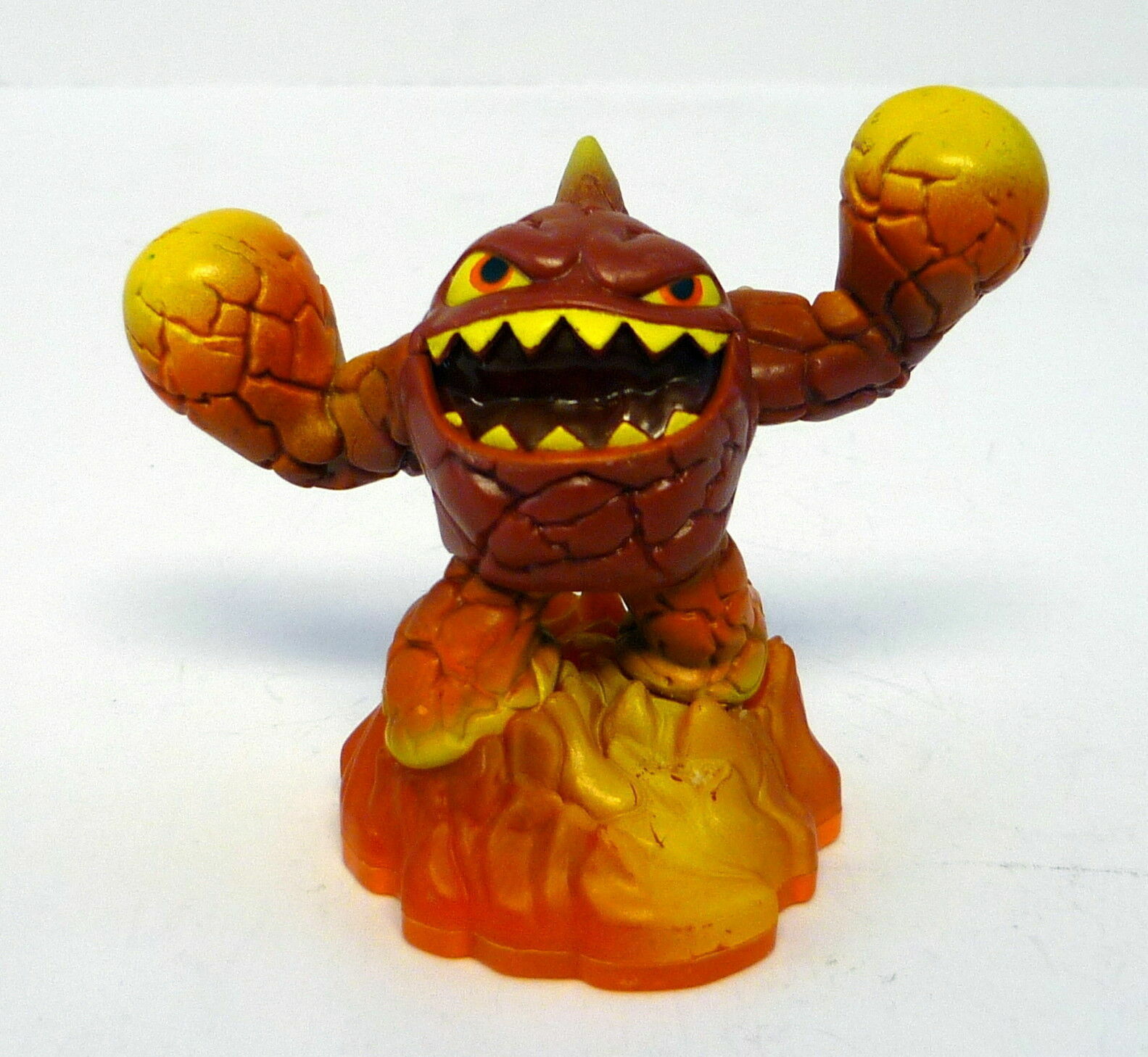 Skylanders Giants Eruptor Video Game Figure Fire Element Lightcore 2012 - $1.28