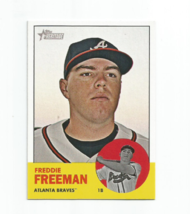 Freddie Freeman (Atlanta Braves) 2012 Topps Heritage Card #53 - $9.46