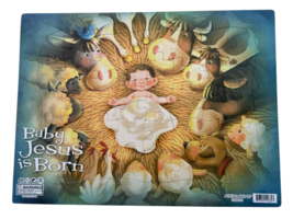 Dicksons Christmas Nativity Puzzle Baby Jesus is Born Kids 40 Pieces Rel... - $7.99